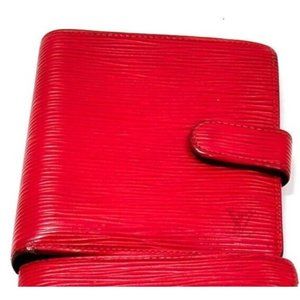 632084A V Louis Vuitton Wallet Reds Epi